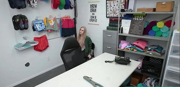  Sexy Emma Starletto in Kness Sucking Big Cock for Stealing  - Teenrobbers.com